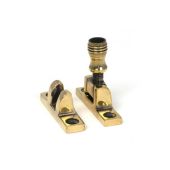 45491 From the Anvil Aged Brass Prestbury Brighton Fastener - Narrow (Square)