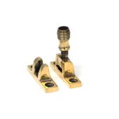 45492 From the Anvil Aged Brass Beehive Brighton Fastener - Narrow (Square)
