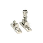 45968 From the Anvil Polished Nickel Prestbury Brighton Fastener - Narrow (Square)