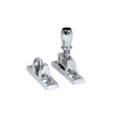 45979 From the Anvil Polished Chrome Mushroom Brighton Fastener - Narrow (Square)