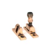 46584 From the Anvil Polished Bronze Prestbury Brighton Fastener - Narrow (Square)