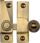 V1104-AT Heritage Brass Sash Fastener Antique Brass Finish