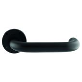 CSL1190MB - Carlisle Brass Eurospec 19mm Safety Lever on Round Rose (G304) Matt Black
