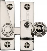 V1104L-PNF Heritage Brass Sash Fastener Lockable Polished Nickel Finish