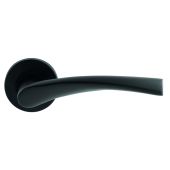 CSL1121MB - Carlisle Brass Eurospec 'Breeze' Designer Lever on Round Rose (G304) Matt Black