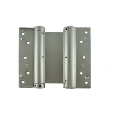 Click Here To Enlarge This Photo Of LDA06-EI30 GROOM Liobex 30 Minute Fire Rated 6" Silver Double Action Spring Hinges (set of 3 hinges) c/w Intumescent (Suitable for 25-44mm thick doors)