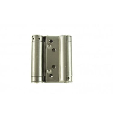 Click Here To Enlarge This Photo Of LDA03 GROOM Liobex 3" Silver Double Action Spring Hinges (Suitable for 20-25mm thick doors)