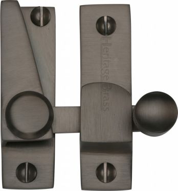 Click Here To Enlarge This Photo Of V1105-MB Heritage Brass Sash Fastener Matt Bronze Finish