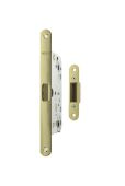 AGB2XTWCPB - AGB Polaris 2XT Magnetic Latch / Bathroom Lock (60mm backset) – Polished Brass