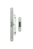 AGB2XTWCSC - AGB Polaris 2XT Magnetic Latch / Bathroom Lock (60mm backset) – Satin Chrome