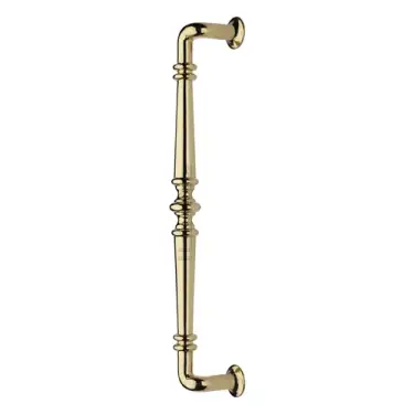 Click Here To Enlarge This Photo Of V1169 390-PB Heritage Brass Door Pull Handle Avon Design Polished Brass finish