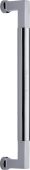 V1312 330-PC Heritage Brass Door Pull Handle Bauhaus Design 330mm Polished Chrome Finish