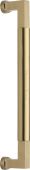 V1312 330-SB Heritage Brass Door Pull Handle Bauhaus Design 330mm Satin Brass Finish