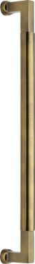 Click Here To Enlarge This Photo Of V1312 483-AT Heritage Brass Door Pull Handle Bauhaus Design 483mm Antique Brass Finish