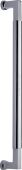 V1312 483-PC Heritage Brass Door Pull Handle Bauhaus Design 483mm Polished Chrome Finish