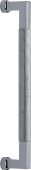 V1315 330-PC Heritage Brass Door Pull Handle Bauhaus Knurled Design 330mm Polished Chrome Finish