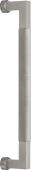 V1315 330-SN Heritage Brass Door Pull Handle Bauhaus Knurled Design 330mm Satin Nickel Finish