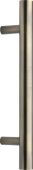 V1361 305-AT Heritage Brass Door Pull Handle Bar Design 305mm Antique Brass Finish
