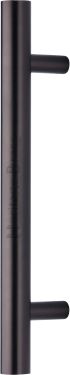 Click Here To Enlarge This Photo Of V1361 305-MB Heritage Brass Door Pull Handle Bar Design 305mm Matt Bronze Finish