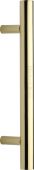 V1361 305-PB Heritage Brass Door Pull Handle Bar Design 305mm Polished Brass Finish