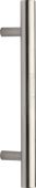 V1361 305-SN Heritage Brass Door Pull Handle Bar Design 305mm Satin Nickel Finish