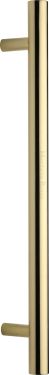 Click Here To Enlarge This Photo Of V1361 457-PB Heritage Brass Door Pull Handle Bar Design 457mm Polished Brass Finish