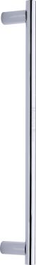 Click Here To Enlarge This Photo Of V2059 489-PC Heritage Brass Door Pull Handle 19mm Bar Design 489mm Polished Chrome Finish