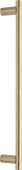 V2059 489-SB Heritage Brass Door Pull Handle 19mm Bar Design 489mm Satin Brass Finish