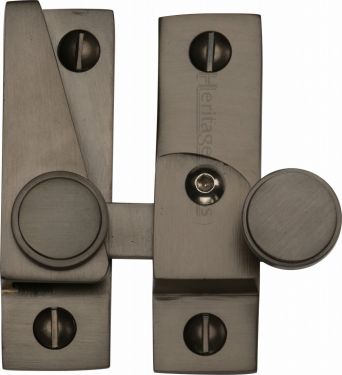 Click Here To Enlarge This Photo Of V1106L-MB Heritage Brass Sash Fastener Lockable Matt Bronze Finish
