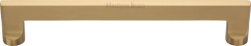 Click Here To Enlarge This Photo Of V4150 307-SB Heritage Brass Door Pull Handle Apollo Design 307mm Satin Brass Finish
