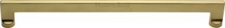V4150 460-PB Heritage Brass Door Pull Handle Apollo Design 460mm Polished Brass Finish