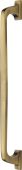 V1210 497-AT Heritage Brass Door Pull Handle Durham Design 497mm Antique Brass Finish