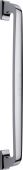 V1210 497-PC Heritage Brass Door Pull Handle Durham Design 497mm Polished Chrome Finish