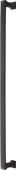 V1232 478-MB Heritage Brass Door Pull Handle Pyramid Design 478mm Matt Bronze Finish