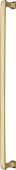 V1232 478-PB Heritage Brass Door Pull Handle Pyramid Design 478mm Polished Brass Finish