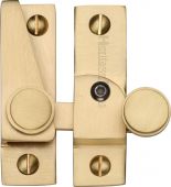 V1106L-SB Heritage Brass Sash Fastener Lockable Satin Brass Finish