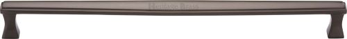 Click Here To Enlarge This Photo Of V1334 457-MB Heritage Brass Door Pull Handle Deco Design 457mm Matt Bronze Finish