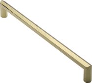 V1473 480-PB Heritage Brass Door Pull Handle Hex Profile Design 480mm Polished Brass Finish
