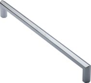 V1473 480-PC Heritage Brass Door Pull Handle Hex Profile Design 480mm Polished Chrome Finish