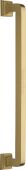 V1964 490-SB Heritage Brass Door Pull Handle Square Vintage Design 490mm Satin Brass Finish