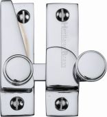 V1106-PC Heritage Brass Sash Fastener Polished Chrome Finish