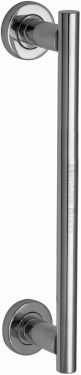 Click Here To Enlarge This Photo Of V2057 489-PC Heritage Brass 19mm Bar Door Pull Handle with base 489mm Polished Chrome finish