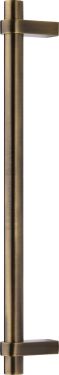 Click Here To Enlarge This Photo Of V2485 505-AT Heritage Brass Door Pull Handle Industrial Design 505mm Antique Brass Finish