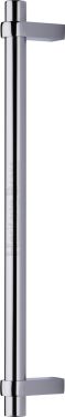 Click Here To Enlarge This Photo Of V2485 505-PC Heritage Brass Door Pull Handle Industrial Design 505mm Polished Chrome Finish