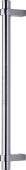 V2485 505-PC Heritage Brass Door Pull Handle Industrial Design 505mm Polished Chrome Finish