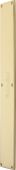V741 500-PB Heritage Brass Fingerplate 500mm Polished Brass finish