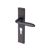 RR5048-MB Heritage Brass Sutton Reeded Euro Profile Matt Bronze finish