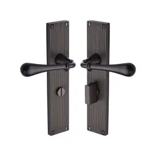 RR6030-MB Heritage Brass Roma Reeded Bathroom set Matt Bronze finish