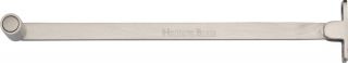 V1119 10-SN Heritage Brass Casement Stay Roller Arm Design 254mm Satin Nickel Finish