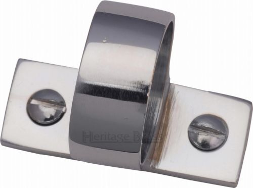 Click Here To Enlarge This Photo Of V1120-PC Heritage Brass Sash Ring Polished Chrome Finish